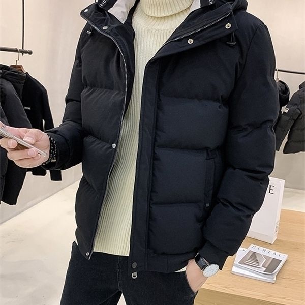 

2021 new cotton-padded men jacket mens winter coat 205 y1112, Black