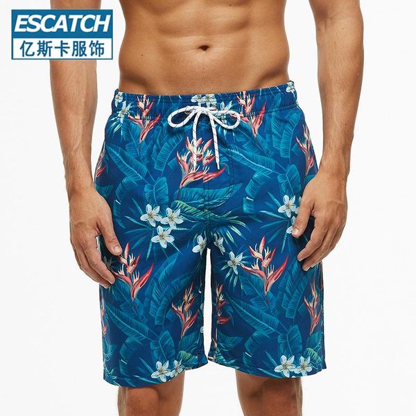 

men's swimwear summer style fashion quick-drying pocket swimming pants surf beach shorts loose sports fitness running