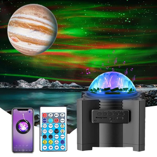 

night lights aurora planet star galaxy projector light rechargeable for bedroom nebula lamps room party christmas gif