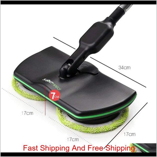 

rechargeable 360 degree rotation cordless floor cleaner scrubber polisher electric rotary mop microfiber cle qylnhz homes2007