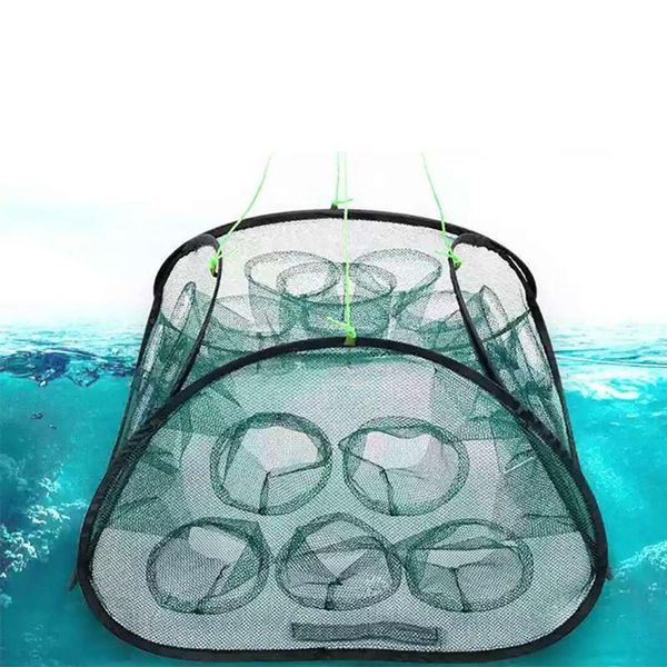 

fishing accessories professional net thickening round porous fish cage thick dense
