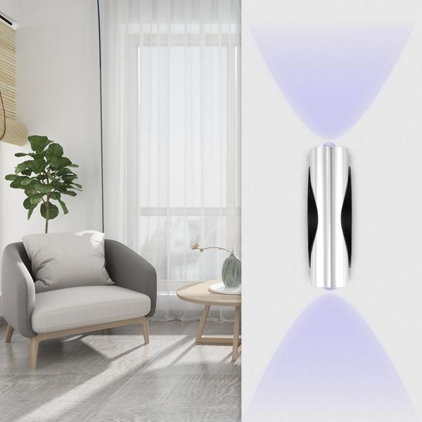 

energy saving wall light lamp double head aluminum led lamp for bedroom wall home lighting ktv bar decoration ceiling porch