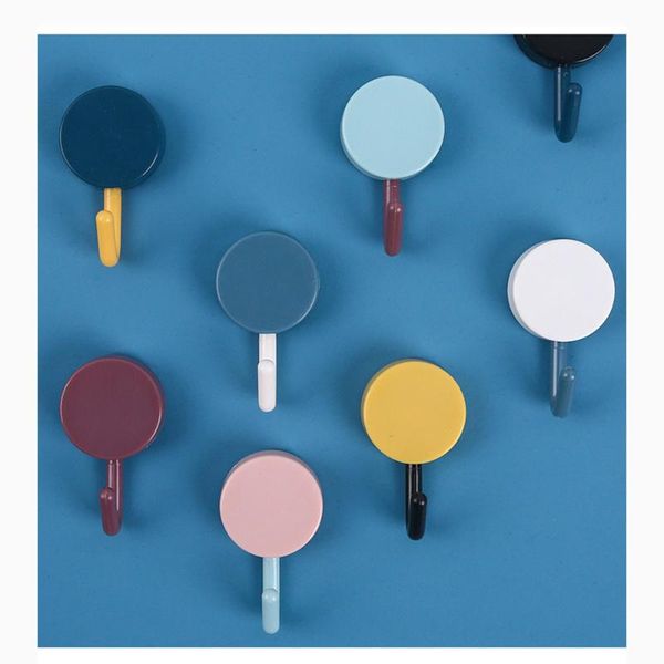 

hooks & rails 10 pcs transparent strong self adhesive door wall hangers suction heavy load rack cup sucker for kitchen bathroom