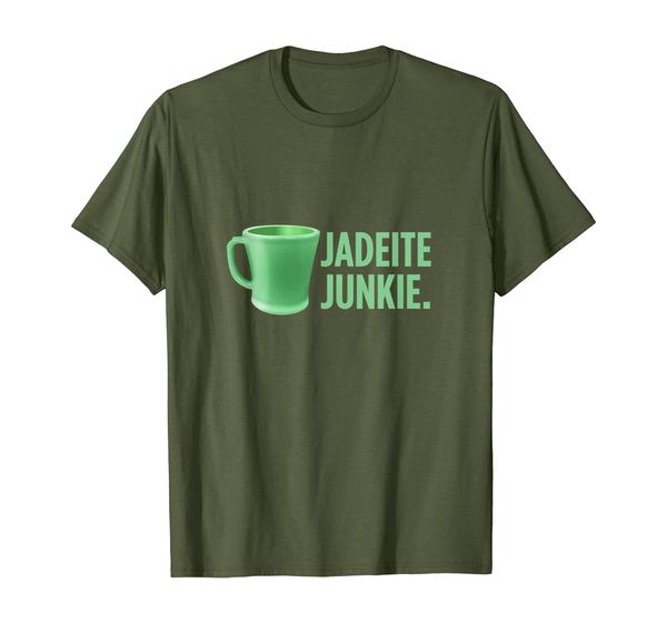 

Vintage Fire King Jadeite Junkie Shirt, Mainly pictures