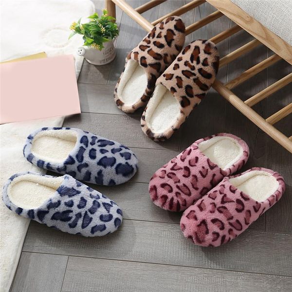 

slippers winter home women cotton shoes soft plush indoor for men couple warm fur big size, Black