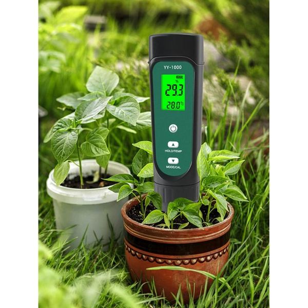 

meters led display probe soil test kit tester for garden farm moisture temperature conductivity 3 in 1