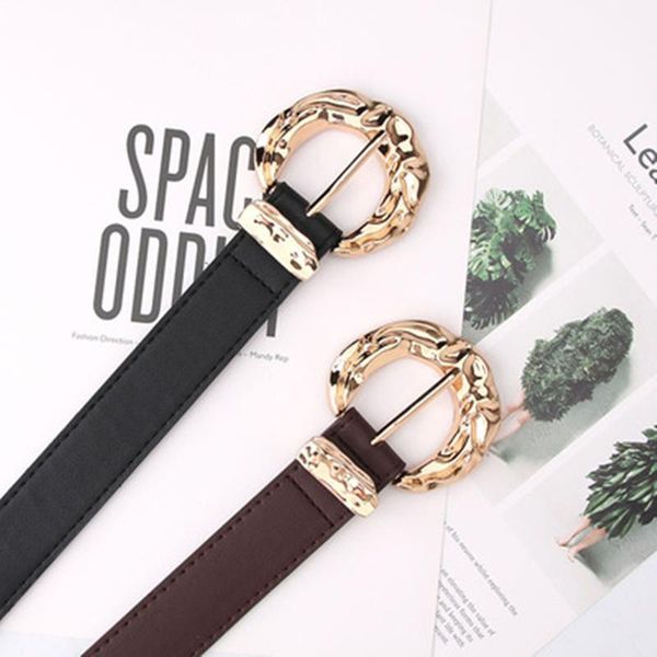

belts kp women's belt korean fashion personality student decoration trend, Black;brown