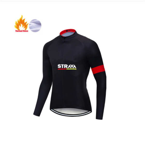 

racing sets strava 2021 winter men's jackets professional bike team road race cycling jersey mtb long sleeve ropa ciclismo jerseys, Black;blue