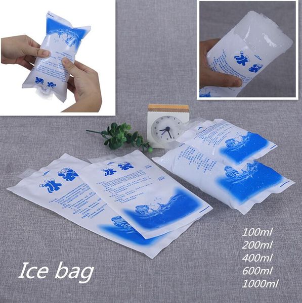 

fresh-keeping ice bag reusable er pe ice pack gel food refrigerated bags express plastic cooler bags custom logo dff1840
