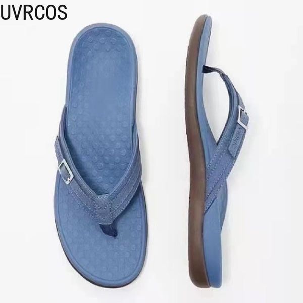 

summer women's flip-flops 2021 casual fashion wild simple classic vamp buckle design home flip-flops, Black