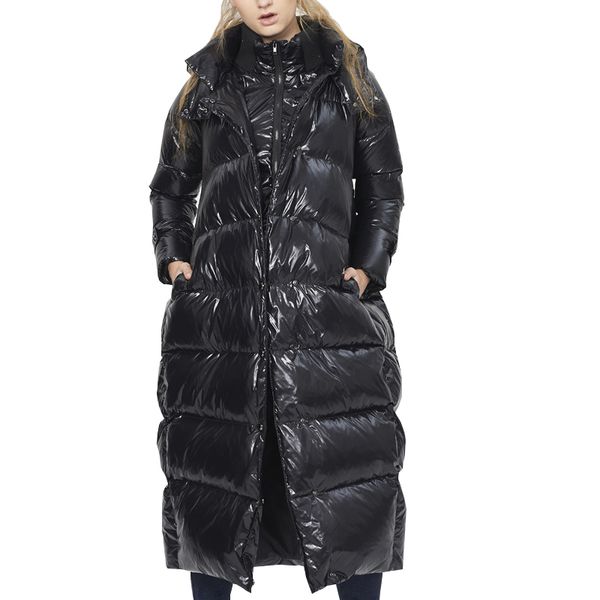 

2021 plus size 4xl black winter thick white down with women 5xl coat parked women's coats ddxl