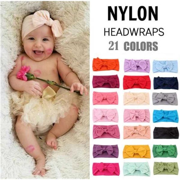 

21 ins european and american candy colors bow headband baby girl elegant hair bows accessories, Slivery;white