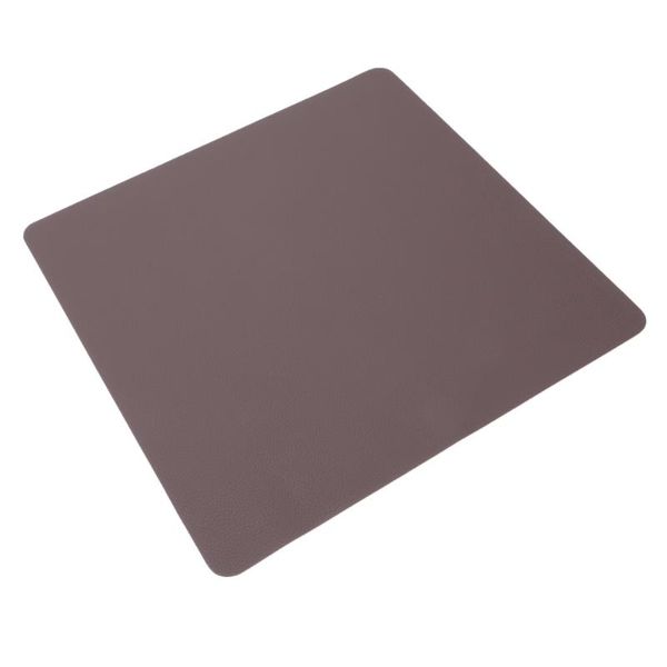 

mats & pads 1pc practical leather placemat delicate anti-scald home cup mat