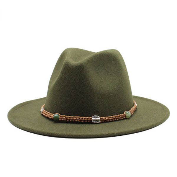 

2021 winter autumn panama derby western cowboy fedora hat with band belt fascinator luxury street hip hop new women hats dner, Blue;gray