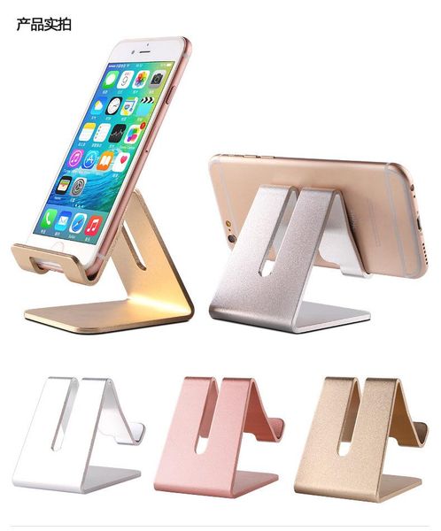 

cell phone mounts & holders universal aluminum metal stand holder for 6 7 plus s8 tablet desk asus sony dexp huawei