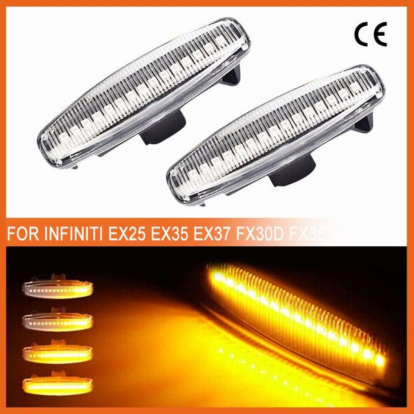 

emergency lights a pair side marker for infiniti ex25 ex35 ex37 fx30d fx35 fx37 fx50 dynamic led fender turn signal fuga murano
