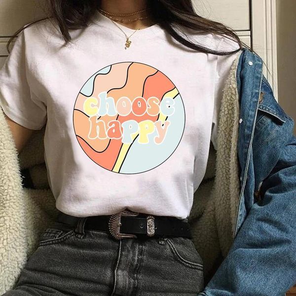 

women graphic cartoon cute fashion short sleeve casual 90s ladies print clothes lady tees female t shirt womens t-shirt, White