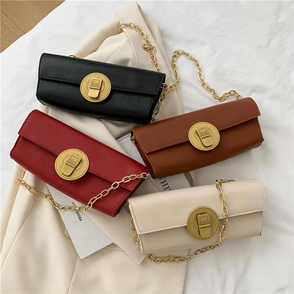 

evening bags 2021 summer trendy handbag women's bag shoulder clutch pu leather buckle tote elegant underarm for women