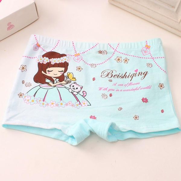 

panties 2-10 year old student girl pink underwear cartoon princess baby flat pants, Camo