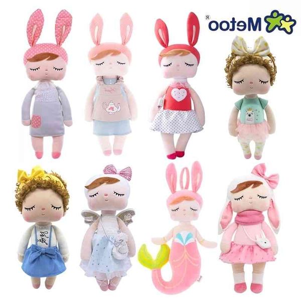 

metoo angela rabbit deer ballet fruit mermaid girl stuffed plush animals toys doll for kids appease baby birthday christmas gift