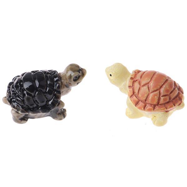 

1pcs diy mini turtle miniature fairy garden decoration tortoise diy doll house terrarium micro landscape decoration