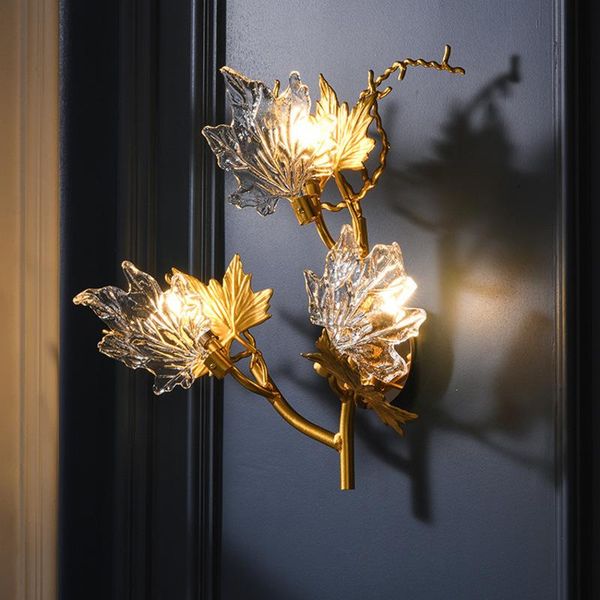 

wall lamp living room post modern el club high grade villa background bedroom model