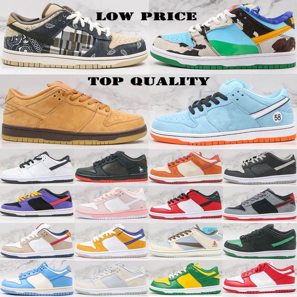 

fashion skateborad shoe men women low pro qs chunky running shoes freddy krueger black pigeon paris strangelove staple panda muslin