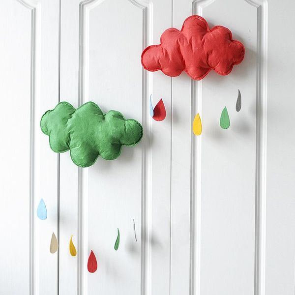 

stroller parts & accessories ins cloud baby tent crib po studio location shooting ornaments home pendant clouds raindrops ornament