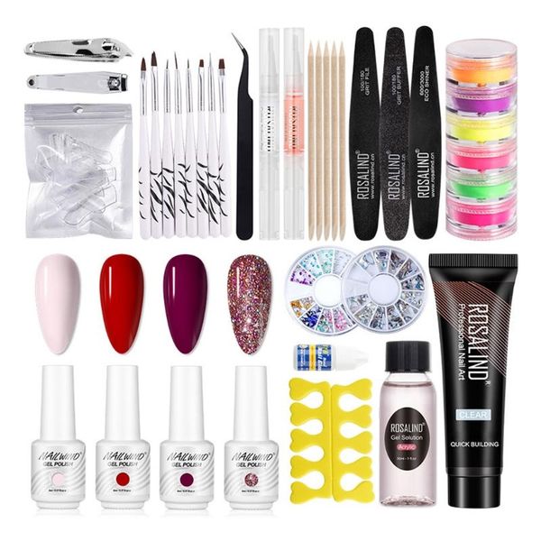 

nail art kits 27rc tools decoration kit diy supplies clippers drill rhinestones brushes tweezers modelling file