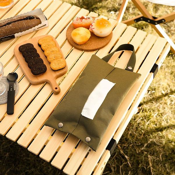 

storage bags outdoor camping tissue bag hanging household cover car box oxford cloth pumping paper