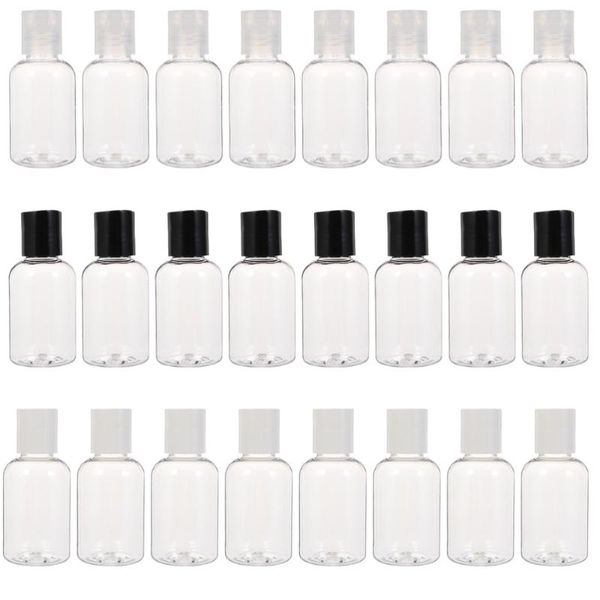 

storage bottles & jars 24pcs 50ml emulsion lotion subpackaging containers