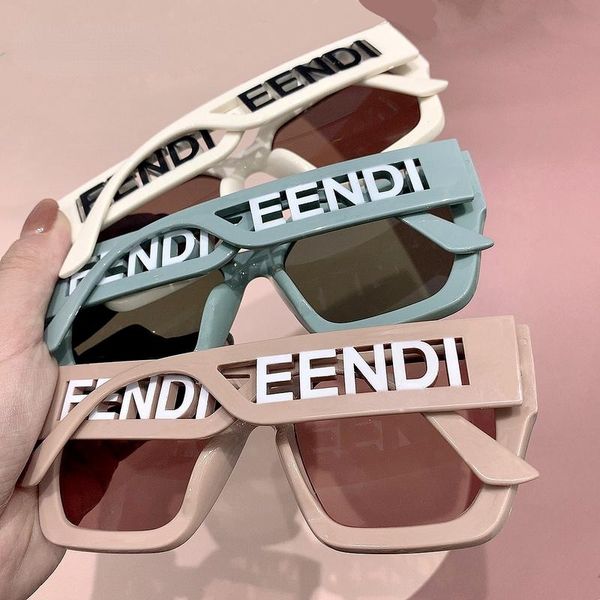 

sunglasses designer women fashion square gradient lens big frame retro eyeglasses eyewear uv400 sun glass, White;black