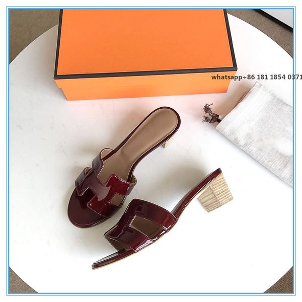 

2021s luxury fashion designer sand slippers hoof bottom comfortable brand women casual summer wide soled sandals us35-42, Black