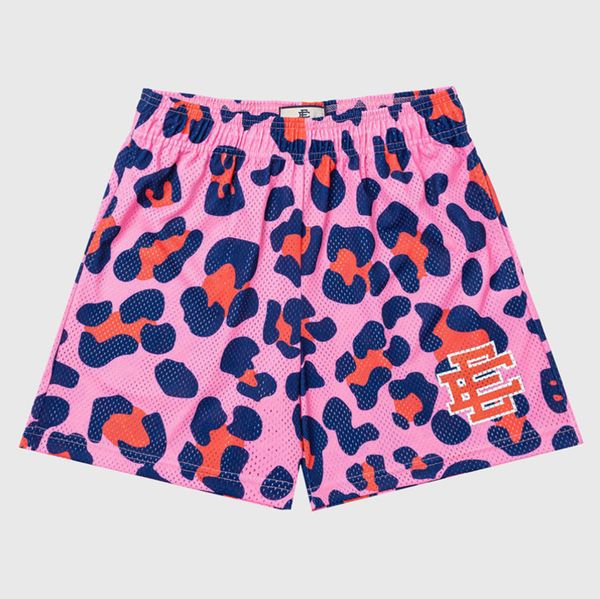 

summer fashion ee basic luxury men's shorts eric emanuel short newyork city skyline designers casual fitness gym workout mesh breathab, White;black