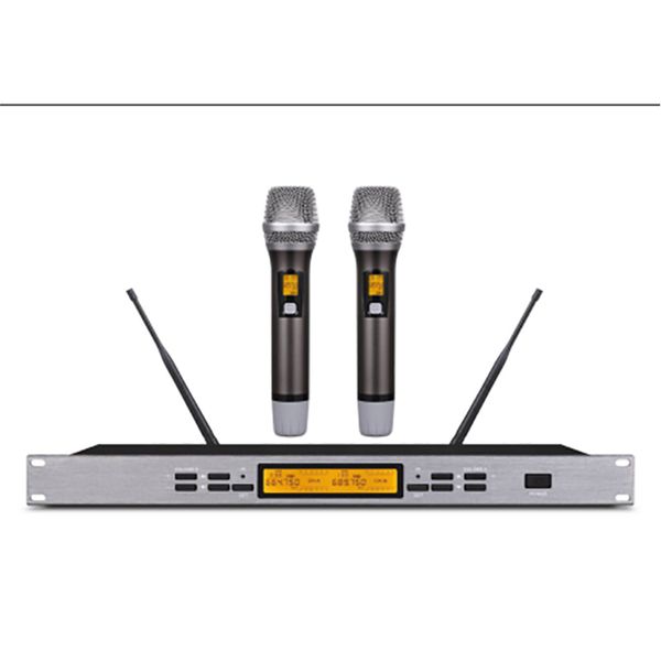 

wireless microphone microphone microphone one with two family ktvu section handheld adjustable frequency training conference speech presidin