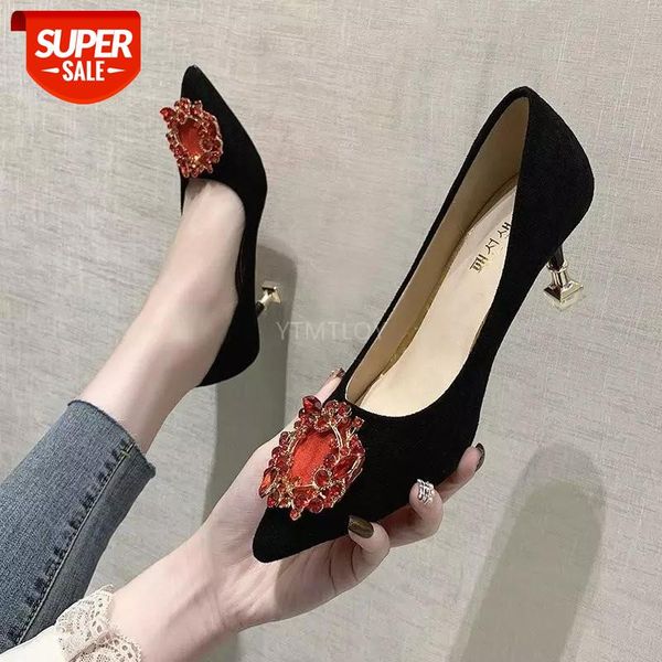

women pumps solid elegant high heels fashion wedding shoes famale bridal pointed toe zapatos de mujer tacon #d53w