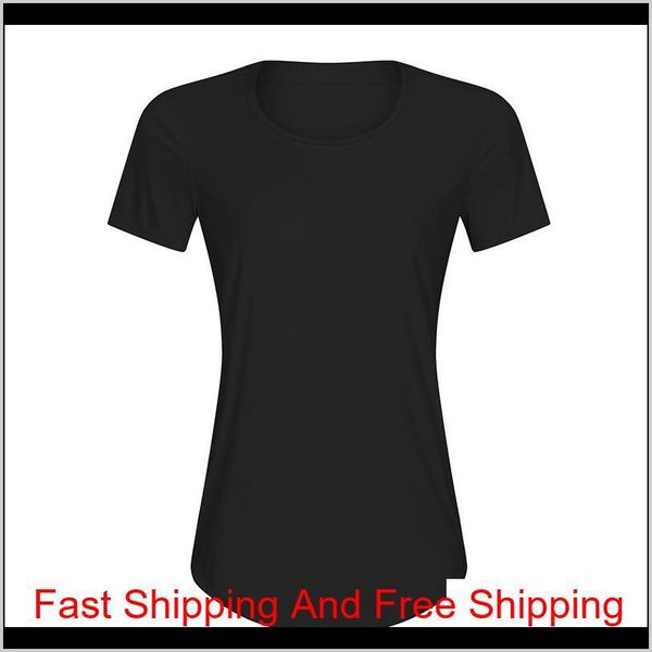 

ladies fitness running quick-drying breathable reflective sports short sleeve yoga t-shirt lu-58 seamless workout qyluct item_home, White;red