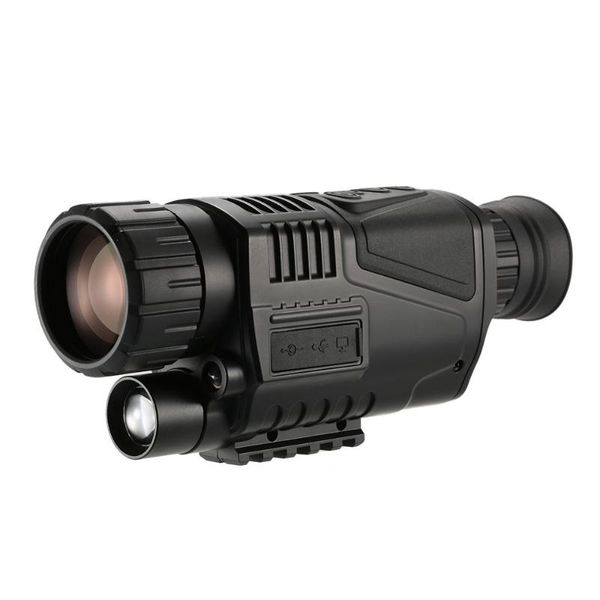 

hunting cameras 5x40 multi-functional digital night vision monocular telescope with camera video recorder camcorder function