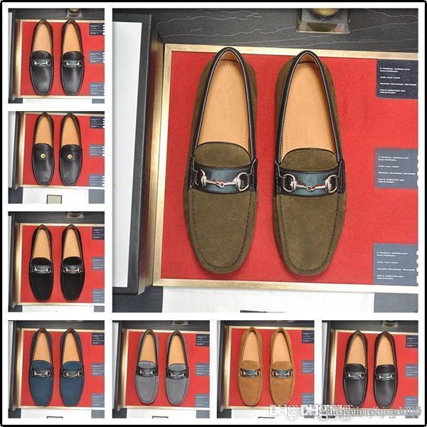 

fashion luxury italian moccasins men loafers genuine leather shoes designer men flats lightweight driving shoes male loafers, Black