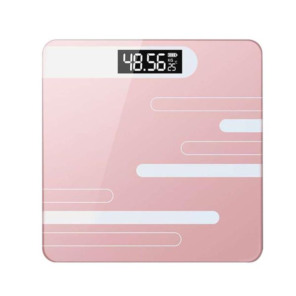 

smart scales 2021 bathroom floor body scale glass electronic usb charging lcd display weighing home digital weight