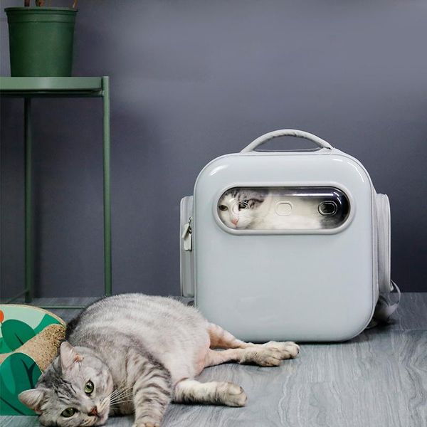 

cat outdoor travel carrier bag small dog space carrying backpack large space cats portable transit handbags puppy luxury bags