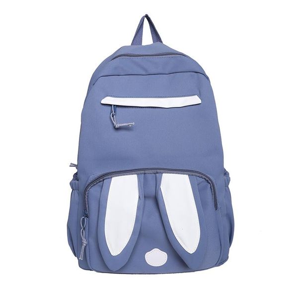 

backpack 2021 large capacity waterproof nylon kawaii for women, -shaped schoolbag