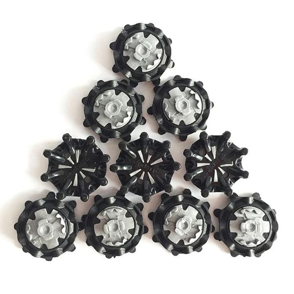 

golf training aids 14pcs/lot spikes pins turn fast twist shoe durable replacement set ultra thin cleats shoes parts