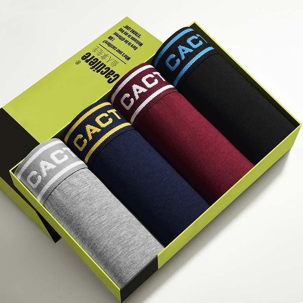 

underpants 4pcs men underwear cotton boxers panties comfortable mens solid shorts boxer plus size l-5xl, Black;white