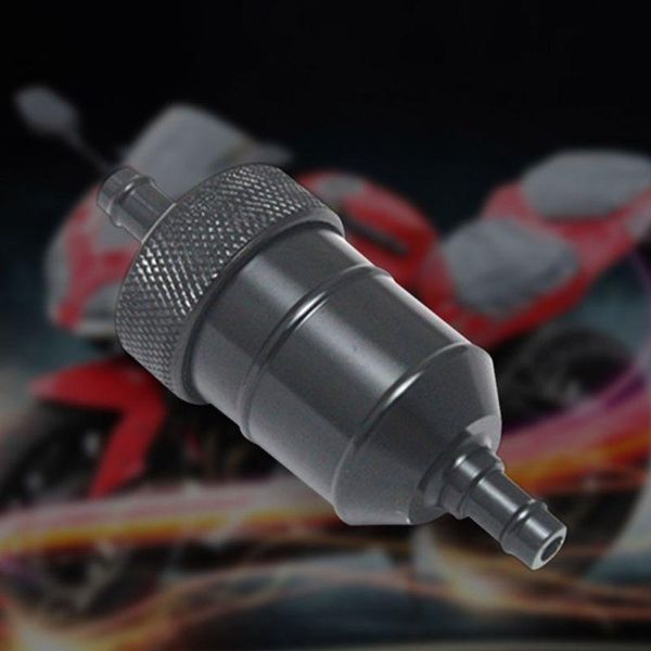 

parts cnc aluminium alloy universal 8mm petrol gas fuel filter cleaner for motorcycle q39f