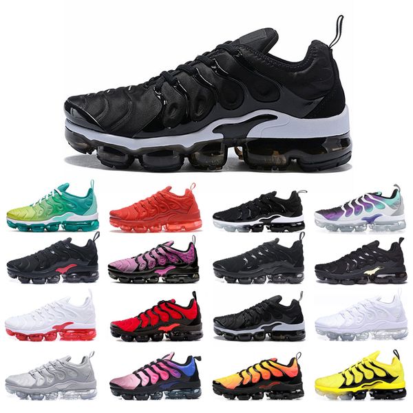 

mens running shoes womens tn plus triple white black sunset lemon lime red shark tooth aurora green blue fury cool grey hyper violet bumbleb