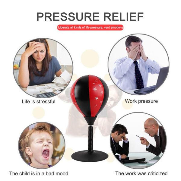 

sand bag pu punching ball deskvent artifact boxing speed punch relaxing for office decompression toys