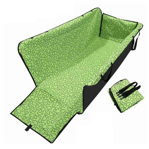 

kennels & pens dog car seat cover waterproof anti-dirty rear back pet travel mat carrier hammock cushion protector with safety belt