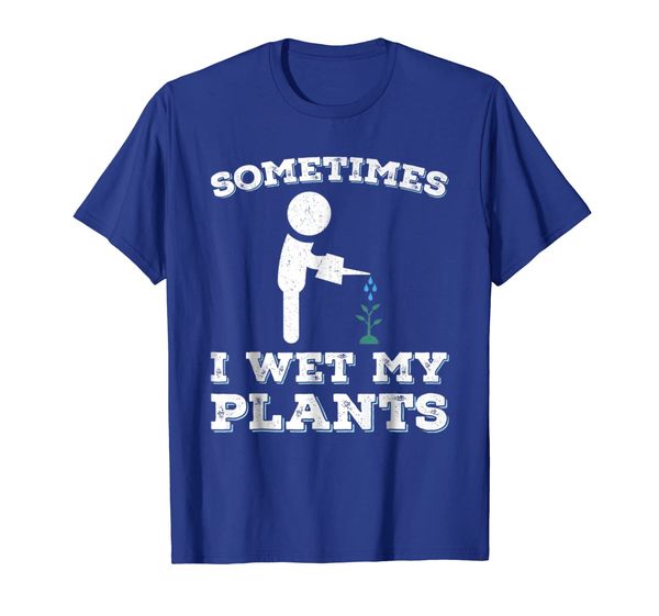 

sometimes i wet my plants tshirt, White;black