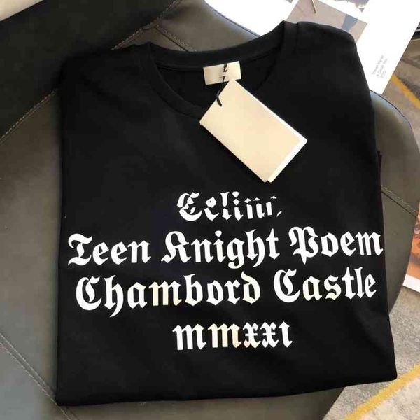 

Women's T-Shirt [] fast step fashion brand ce early spring graffiti English print round neck short sleeve T-shirt cotton CE72, White
